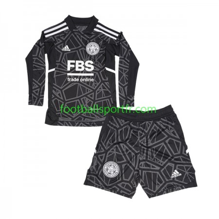 Tenue Leicester City Gardien Enfant Domicile 2022-2023 Maillot de Foot ML
